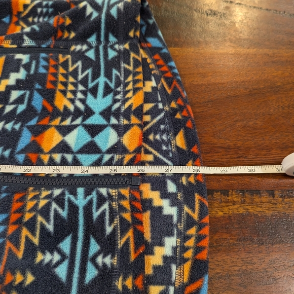 Powder River Outfitters Aztec Southwest Print Full Zip Fleece Men's Small - Picture 7 of 8